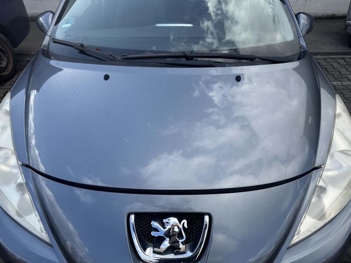 Peugeot 207 original Motorhaube KTH Thorium Grau Bj.2010